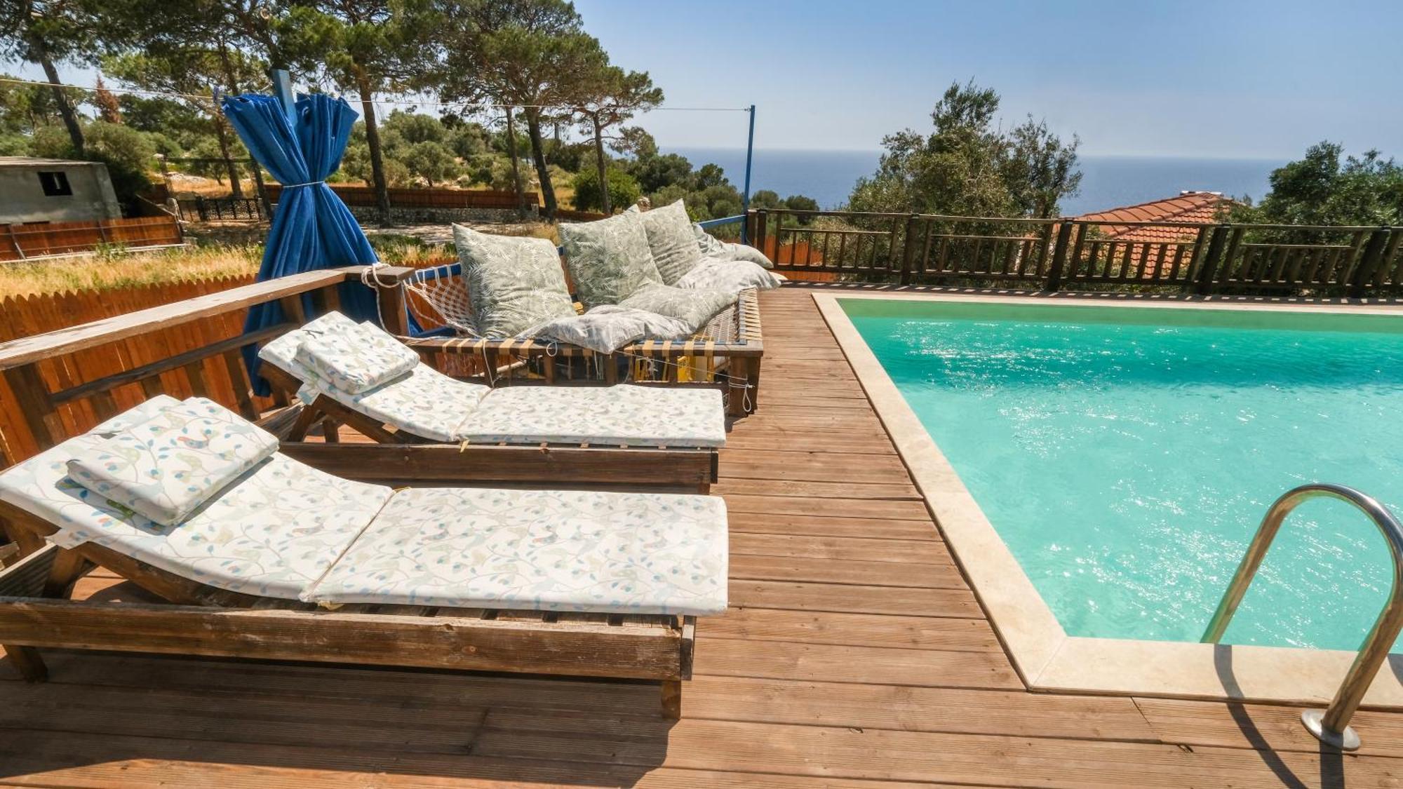Likya House - Deniz Ve Doga Manzarali, Havuzlu Villa Patara Eksteriør bilde
